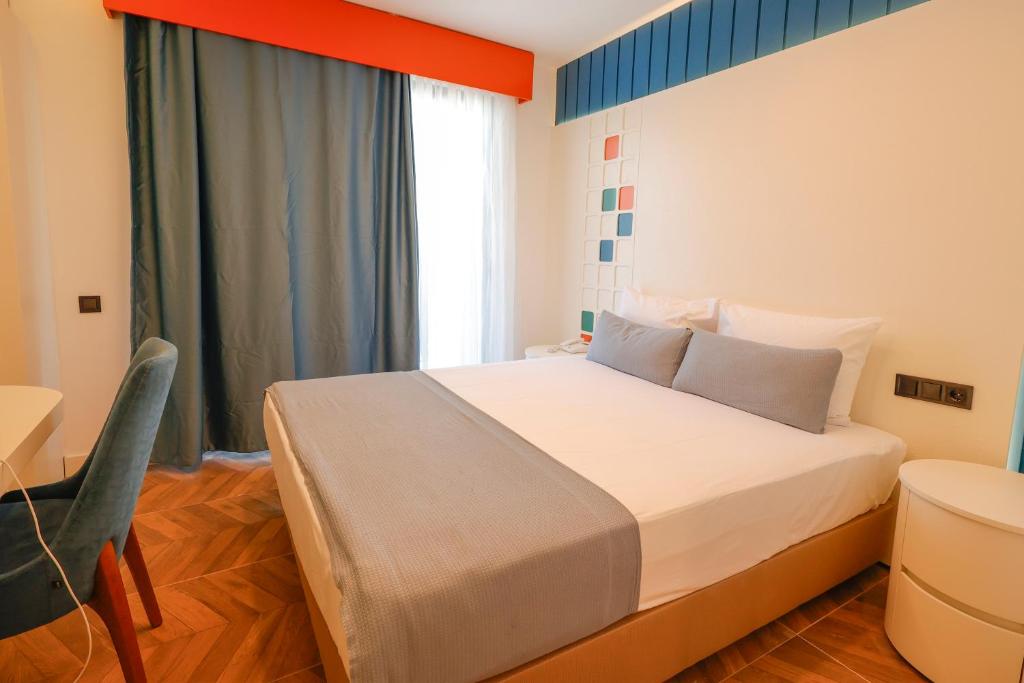 Postel nebo postele na pokoji v ubytování Forest In Hotel