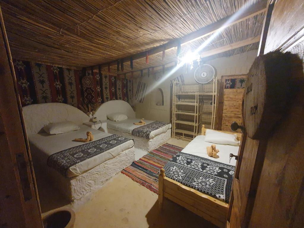 Koupelna v ubytování Tijan Siwa