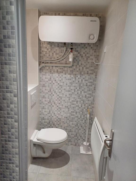 Koupelna v ubytování Appartement double