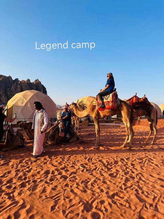 Rum Legend luxury camp - Tweepersoonskamer Met Uitzicht Op De Bergen