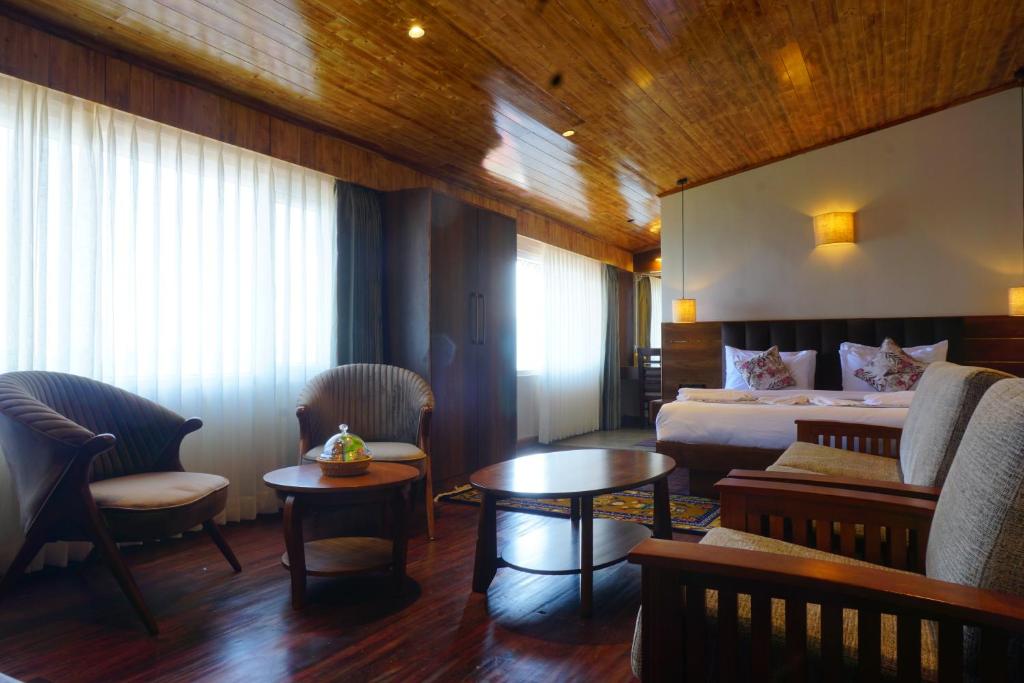Posezení v ubytování Gakhil Boutique Hotel