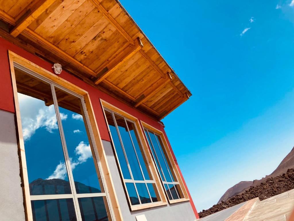 Nespecifikovaný výhled na hory nebo výhled na hory při pohledu z bed and breakfast