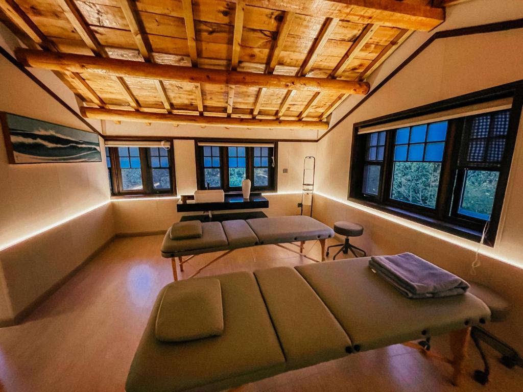 Posezení v ubytování Wudang Mountain Manju Manor