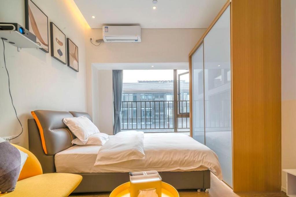 Guangzhou YuXiang Apartment - Guangzhou Pazhou International Convention and Exhibition Center - Chambre Double Avec Salle De Bain Privée
