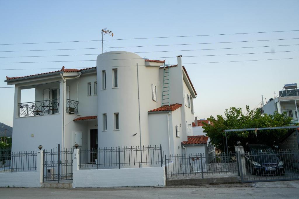 Budova, kde se vila nachází