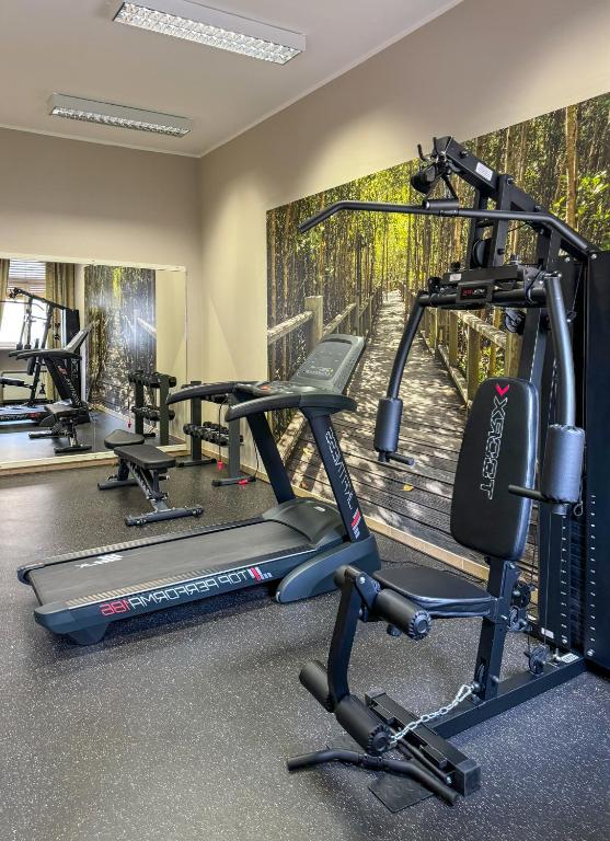 Fitness centrum a/nebo fitness zařízení v ubytování Convento Boutique Hotel
