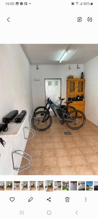 Fitness centrum a/nebo fitness zařízení v ubytování ELUR ETXEA