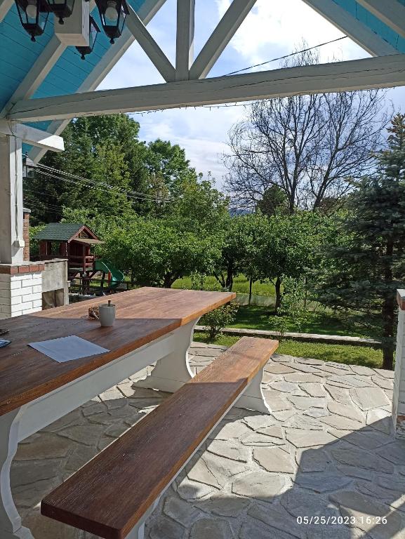 Zahrada ubytování Vila Slanic
