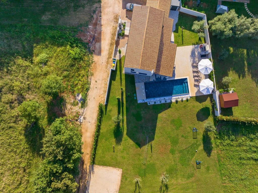 Letecký snímek ubytování Villa Stellar