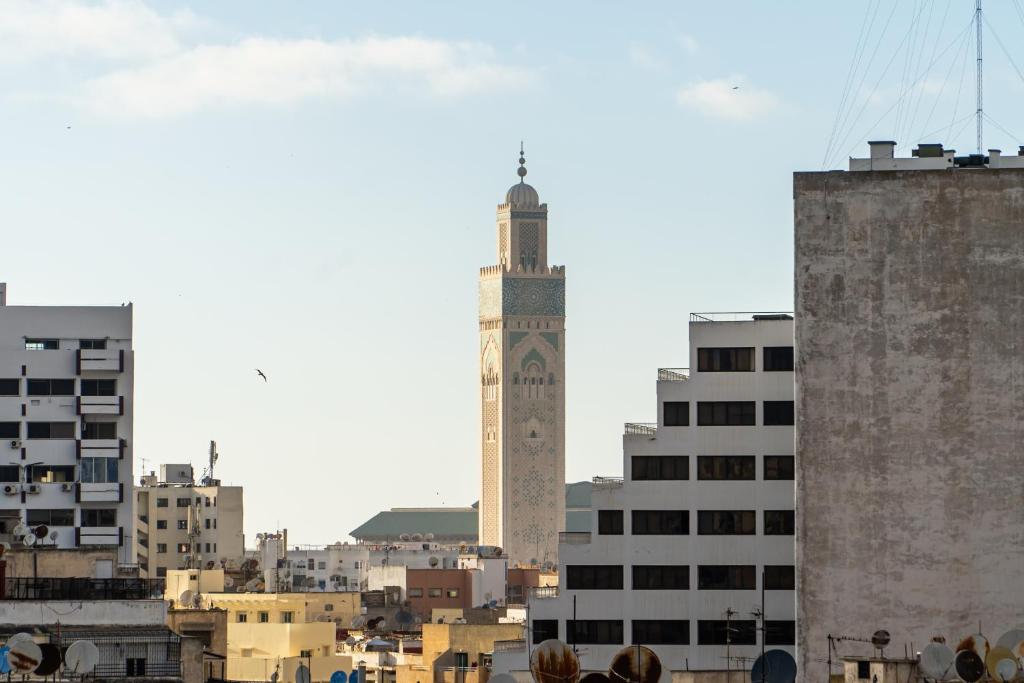 Nespecifikovaný výhled na destinaci Casablanca nebo výhled na město při pohledu z hotelu