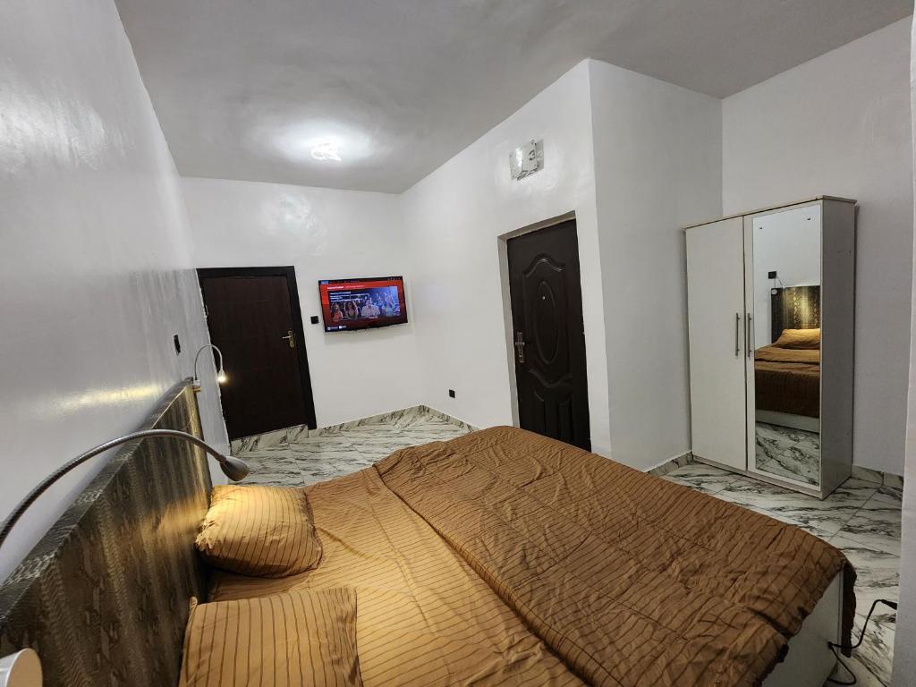 Kuchyň nebo kuchyňský kout v ubytování The Milton Apartment