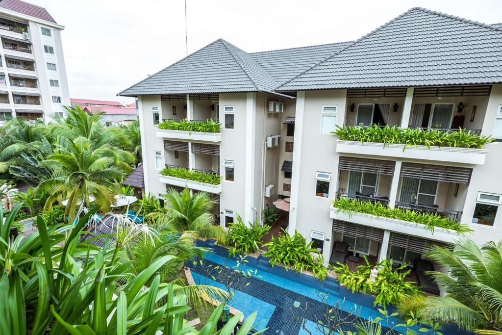 Bazén v ubytování Bali Hotel nebo v jeho okolí