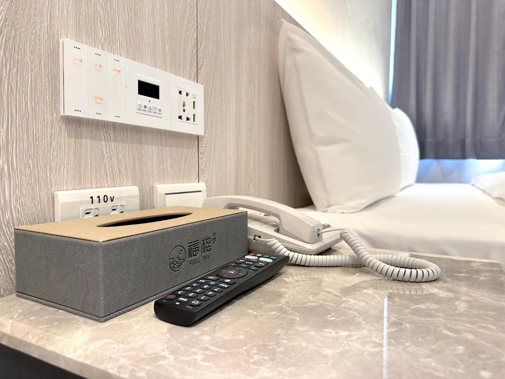 Postel nebo postele na pokoji v ubytování 福棧 Full.Inn