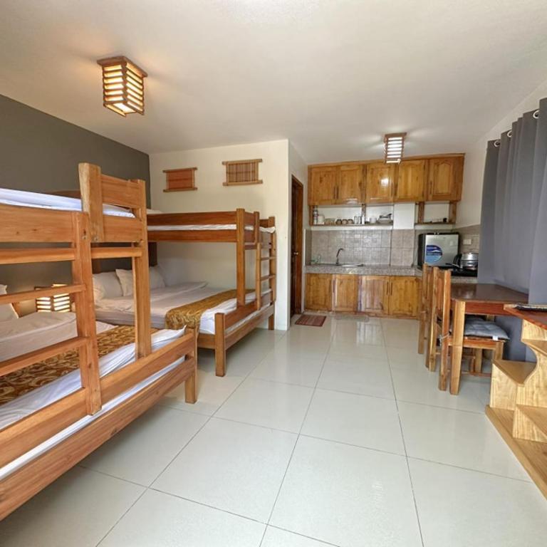 Kuchyň nebo kuchyňský kout v ubytování Earl De Princesa Hotel