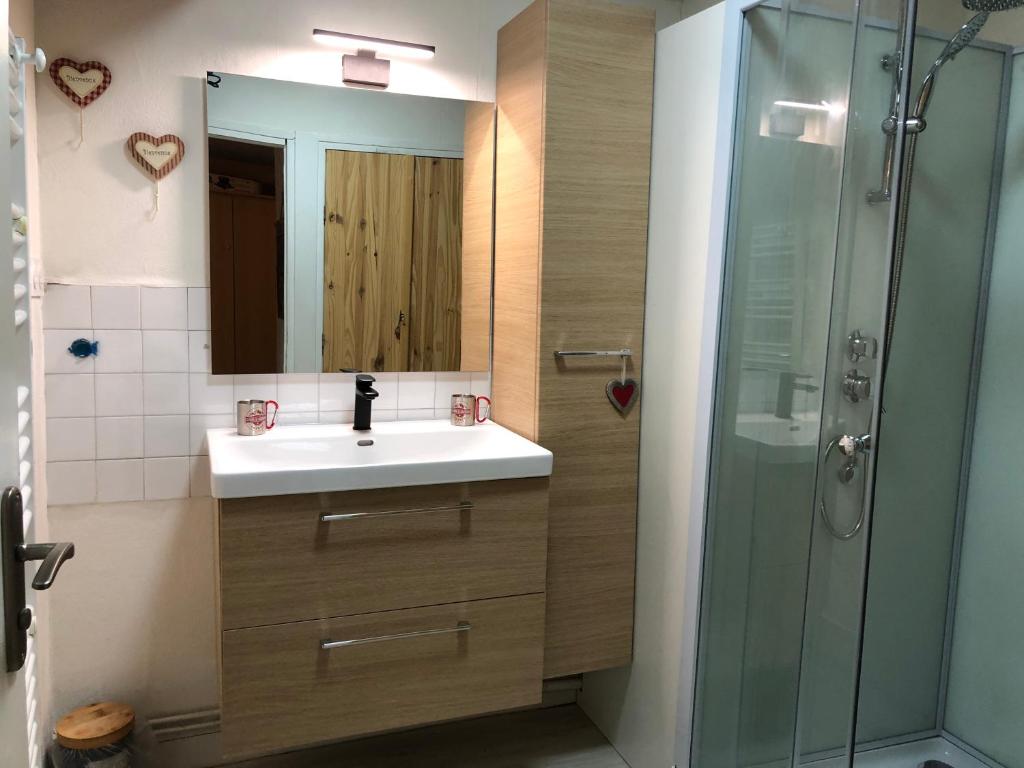 Kúpeľňa v ubytovaní Le Bois des Lièvres
