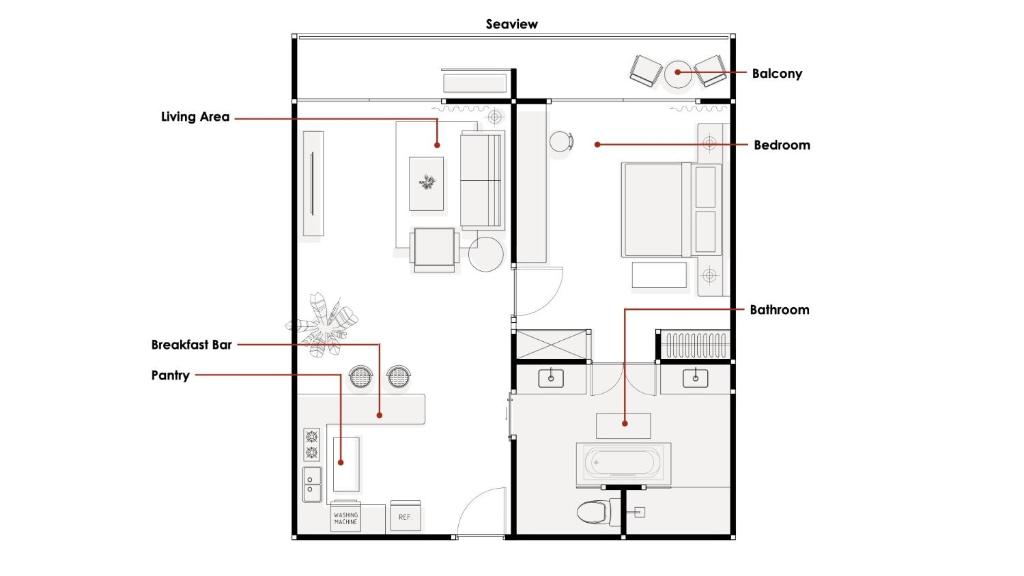 The Unity Residence - Patong Beach - Apartment With Sea View
