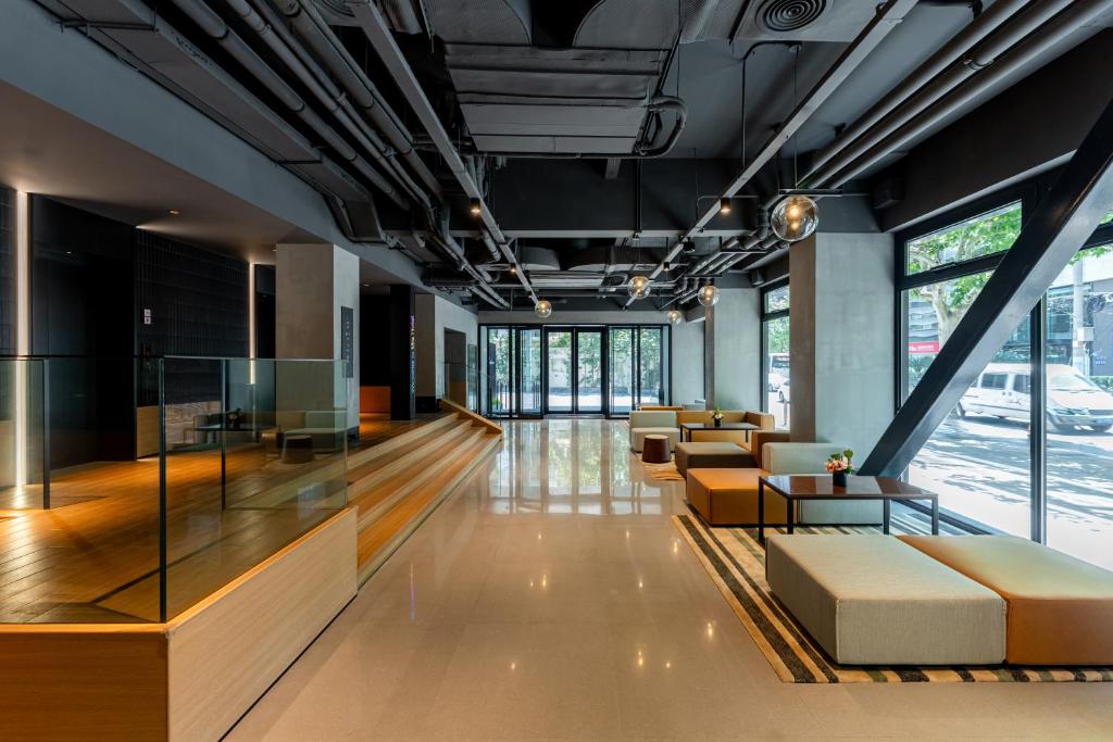 Posezení v ubytování Mia Hotel - Shanghai Xuhui Jiaotong University