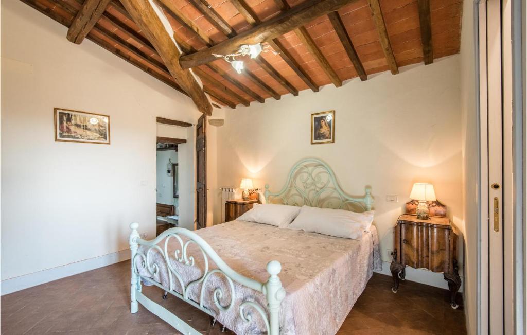 Posteľ alebo postele v izbe v ubytovaní Amazing Home In Castiglion Fiorentino