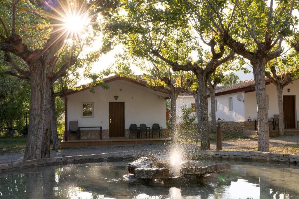 Zahrada ubytování Bungalowpark Isábena