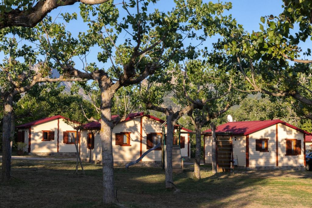 Zahrada ubytování Bungalowpark Isábena