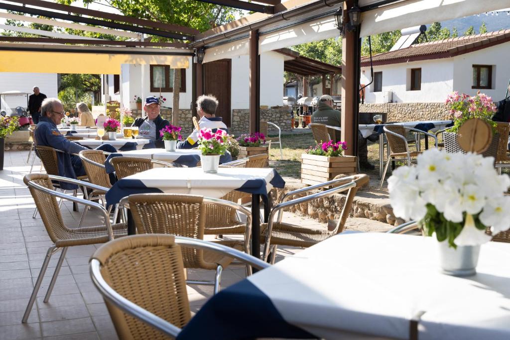 Restaurace v ubytování Bungalowpark Isábena