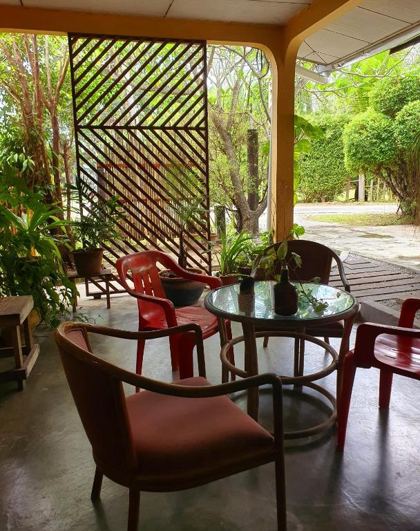 Zahrada ubytování THE COTTAGE LANGKAWI