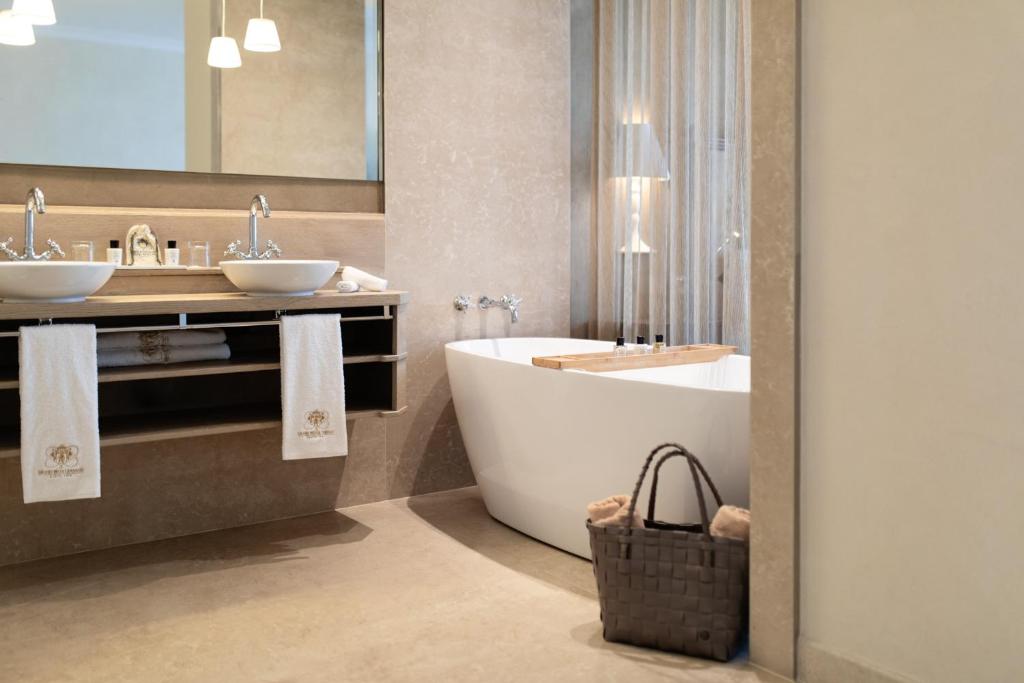 Koupelna v ubytování Grand Hotel Fasano