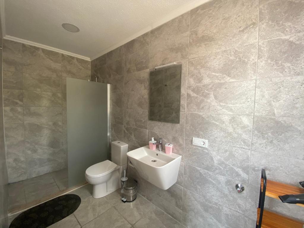 Koupelna v ubytování Mert Homes Marmaris