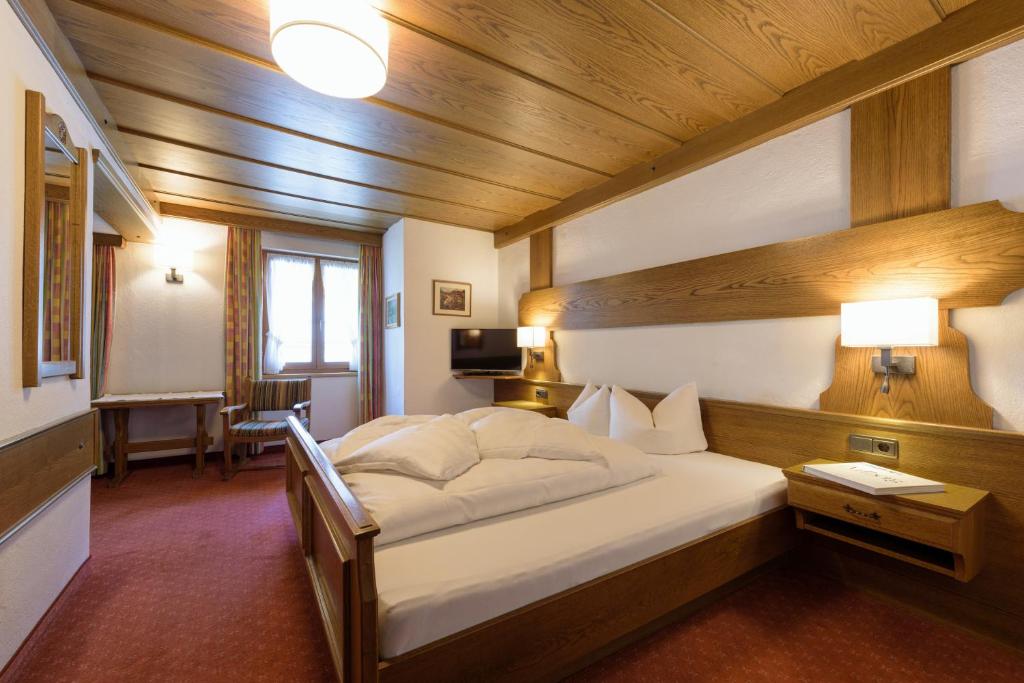 Postel nebo postele na pokoji v ubytování Haus Gamberg