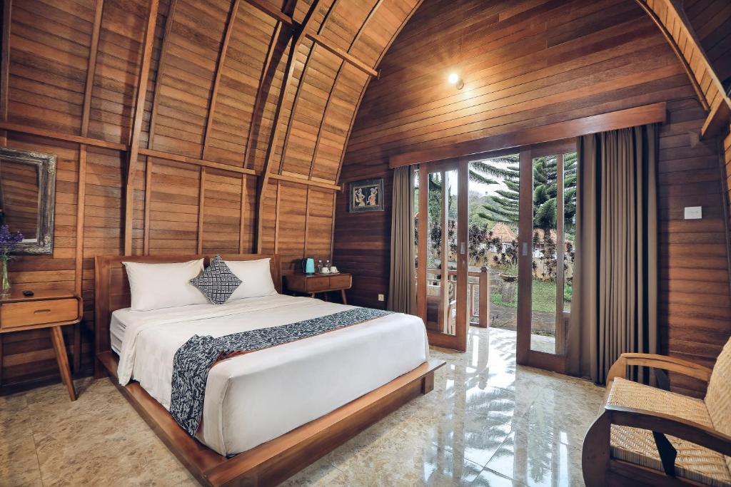 Tunjung Sari Villa Bedugul - Villa Con Vista Al Jardín