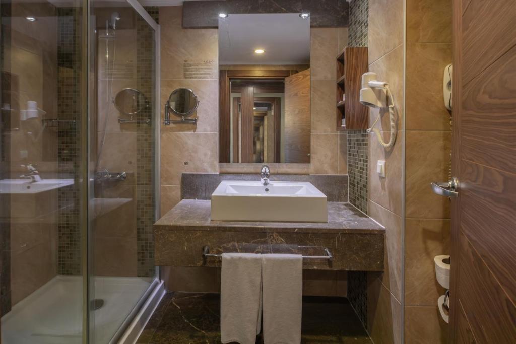 Koupelna v ubytování Kolin Hotel Spa & Convention Center