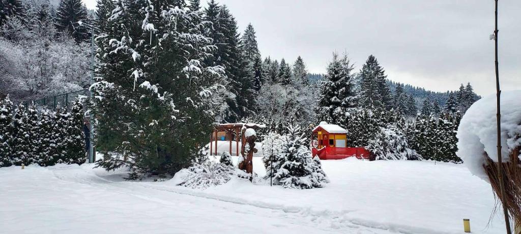 Wellness Simply Relax - Chopok- privátna vírivka, sauna v zimě