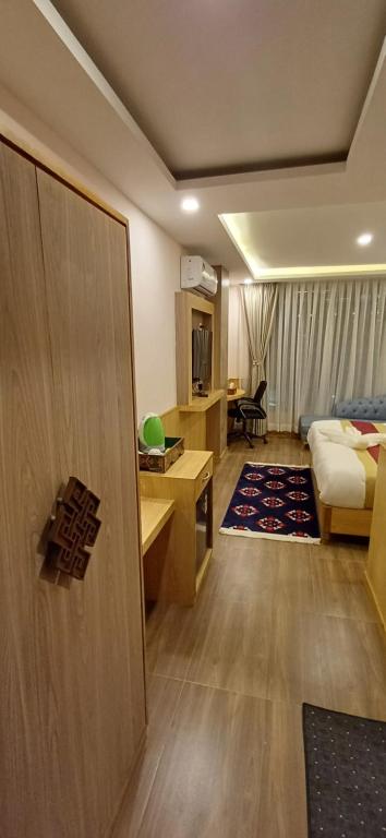 Postel nebo postele na pokoji v ubytování Hotel Yakroo Manang