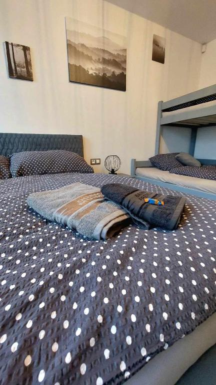 Postel nebo postele na pokoji v ubytování Apartmán Dorotka