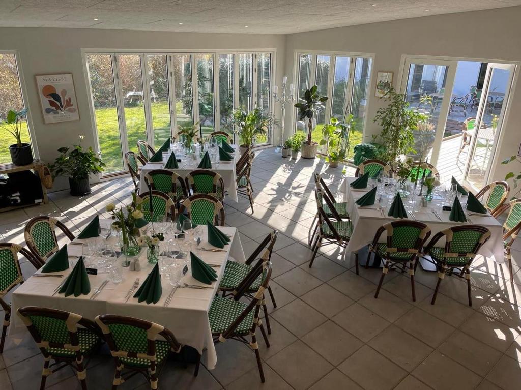 Restaurace v ubytování Dolphin Hotel Herning