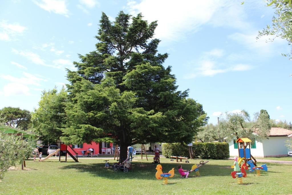 Otroško igrišče poleg nastanitve Camping Cisano - San Vito