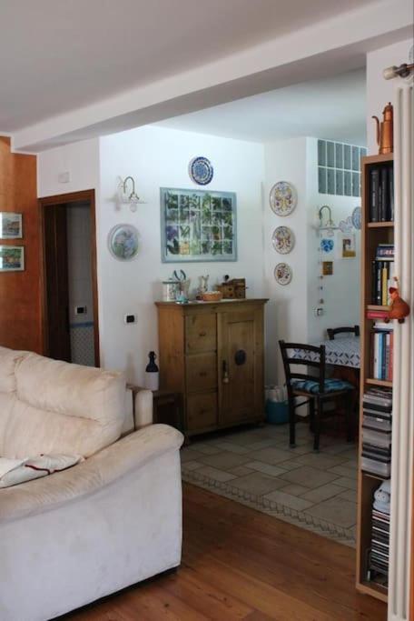 Posezení v ubytování Casa Colori