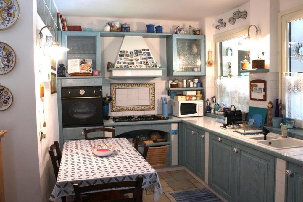 Kuchyň nebo kuchyňský kout v ubytování Casa Colori