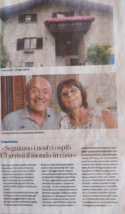 Fotografie z fotogalerie ubytování Casa Colori v destinaci Poggiridenti