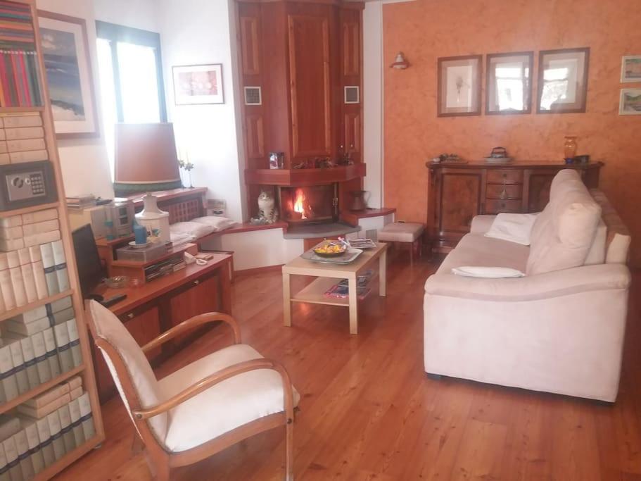 Posezení v ubytování Casa Colori