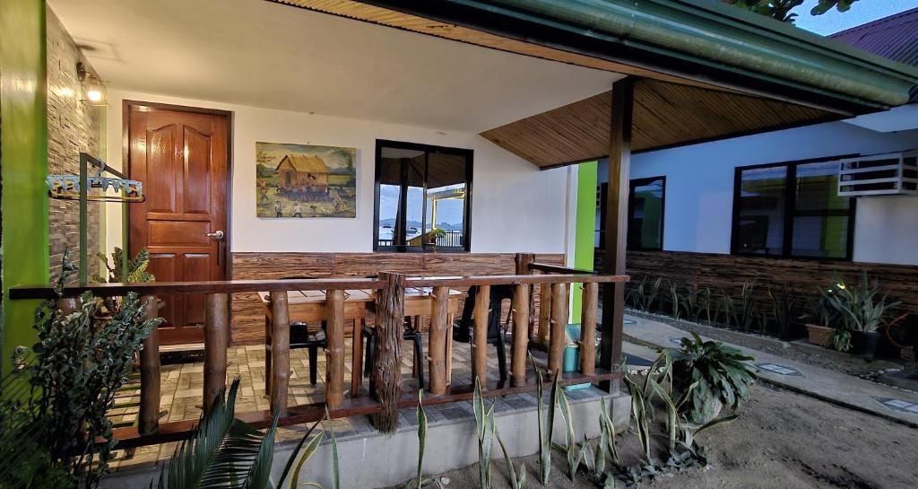 Balkón nebo terasa v ubytování Mina Grande Beach Cottages