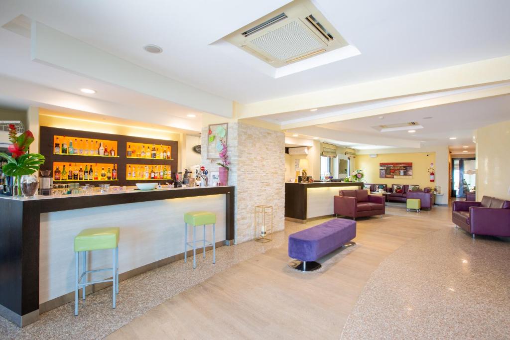 Posezení v ubytování Hotel Gardenia