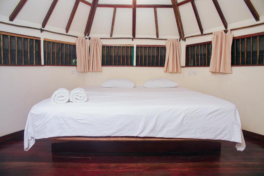 Masaya Tayrona & Beach Club - Bungalow Con Ventilador Y Baño Compartido