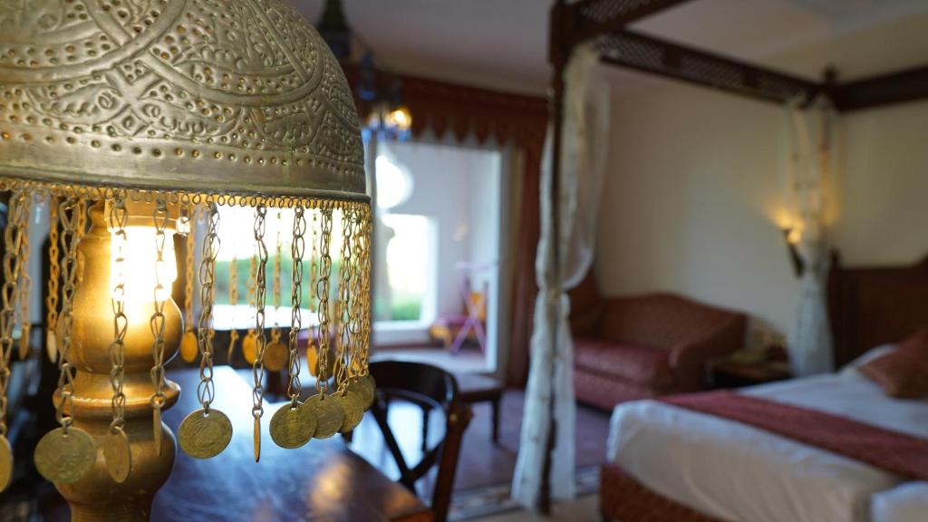 Postel nebo postele na pokoji v ubytování Private Coral Suite & kitchen in Sharm-el-Sheikh