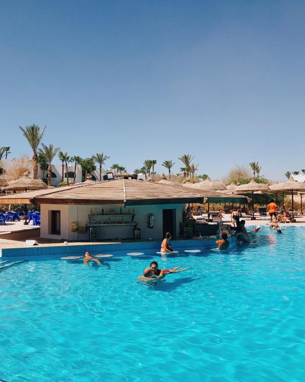Bazén v ubytování Private Coral Suite & kitchen in Sharm-el-Sheikh nebo v jeho okolí