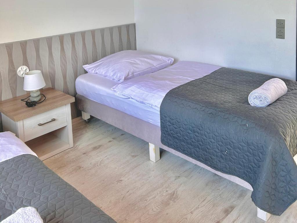 Postel nebo postele na pokoji v ubytování Apartamenty Molle