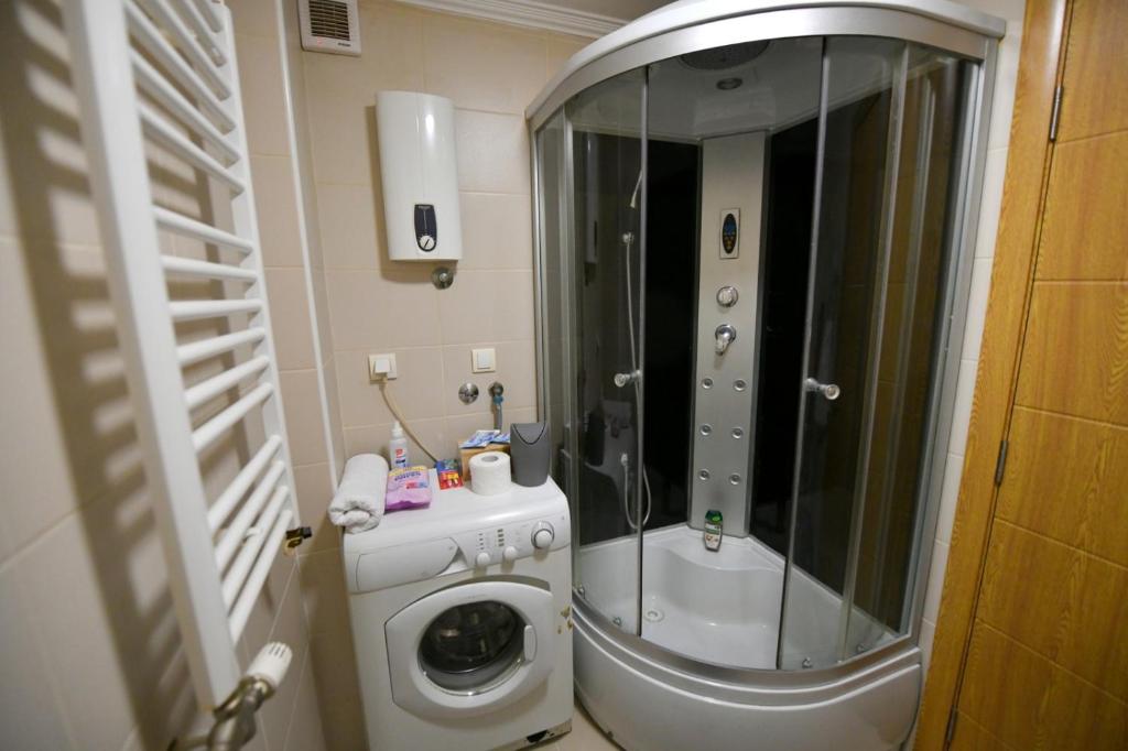 Baðherbergi á Apartman-studio “Suzana”