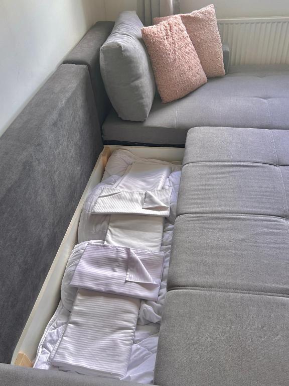 Postel nebo postele na pokoji v ubytování Apartamenty Nexo