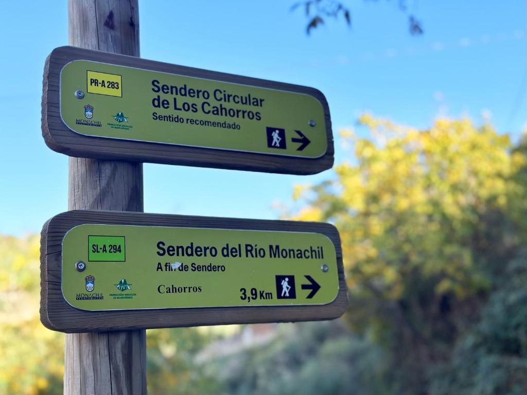 Certifikát, hodnocení, plakát nebo jiný dokument vystavený v ubytování Sueños de Monachil