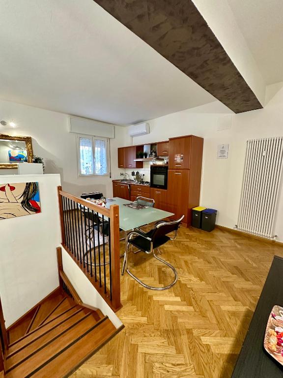 Kuchyň nebo kuchyňský kout v ubytování CASAVACANZETOFFEE